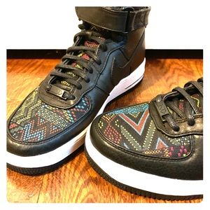 NWOT Nike Air Force 1 Tribal Print🖤